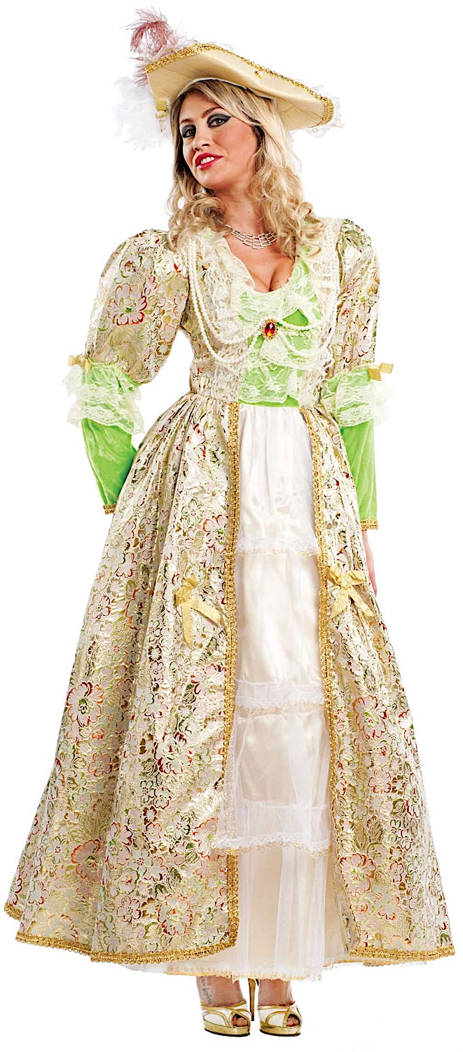 Costume carnevale - CONTESSA DEL 700 DI FRANCIA